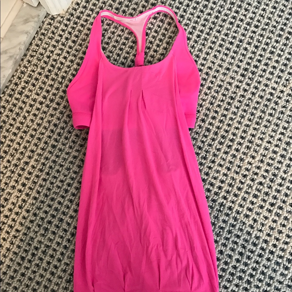 Pink Lululemon Tank Top