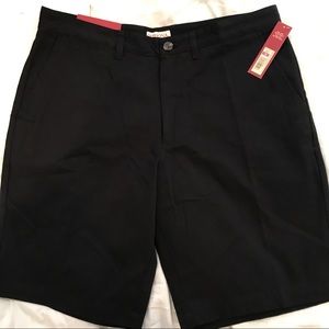 Flat front men's shorts