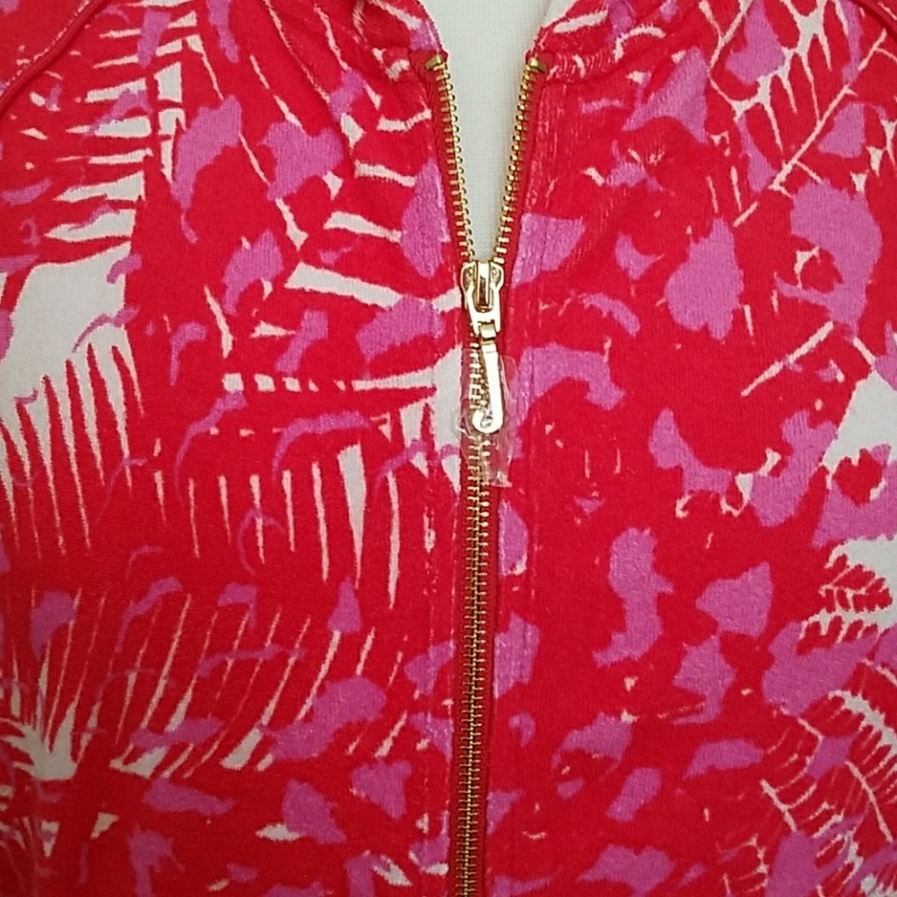 ❤ JUICY COUTURE PRINTED HOODIE JACKET - Picture 6 of 8