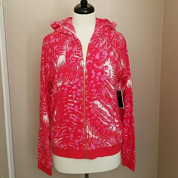 ❤ JUICY COUTURE PRINTED HOODIE JACKET - Picture 4 of 8