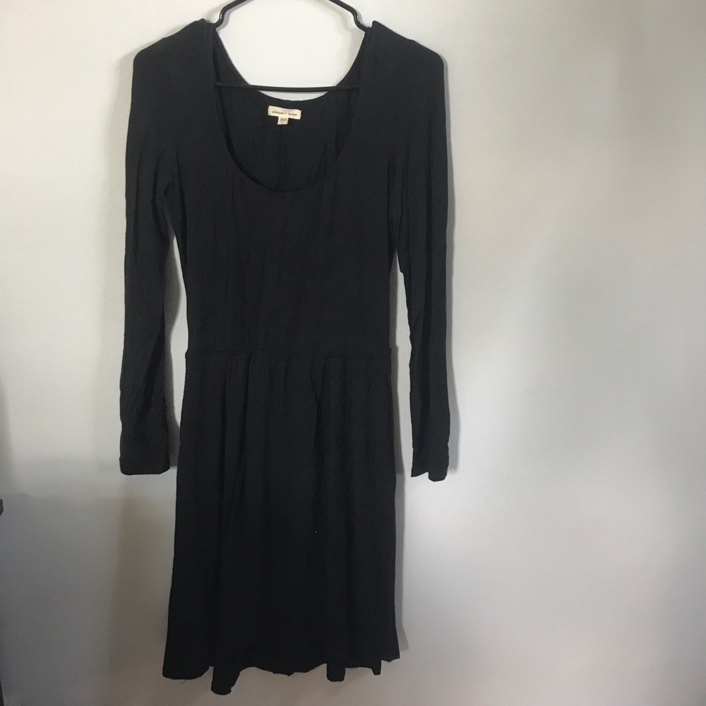 Urban Outfitters black dress with open back