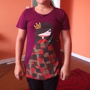 Marc by Marc Jacobs purple t shirt size XS