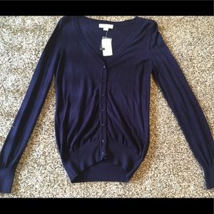 Dark navy cardigan