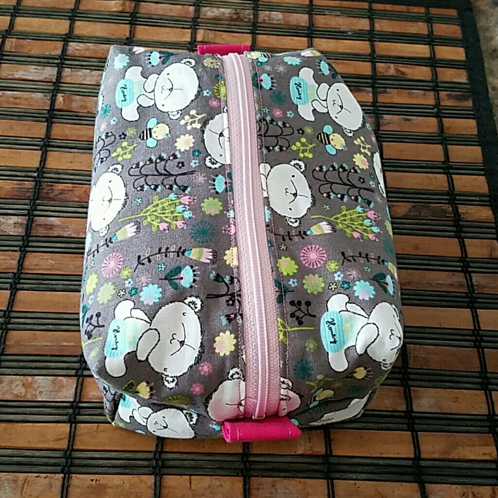 Printed Zippered Pouch
