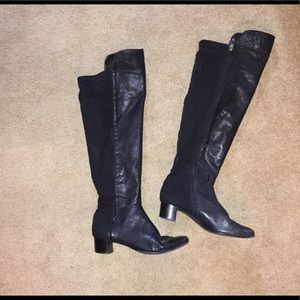 Enzo angioloini Black over the knee boots