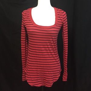 Free People Long Sleeve with Crochet Cuff