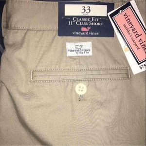 Men's vineyard vines khaki shorts