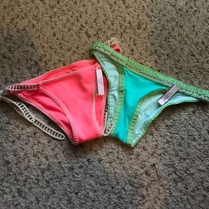 Victoria's Secret bathing suit bottom bundle!