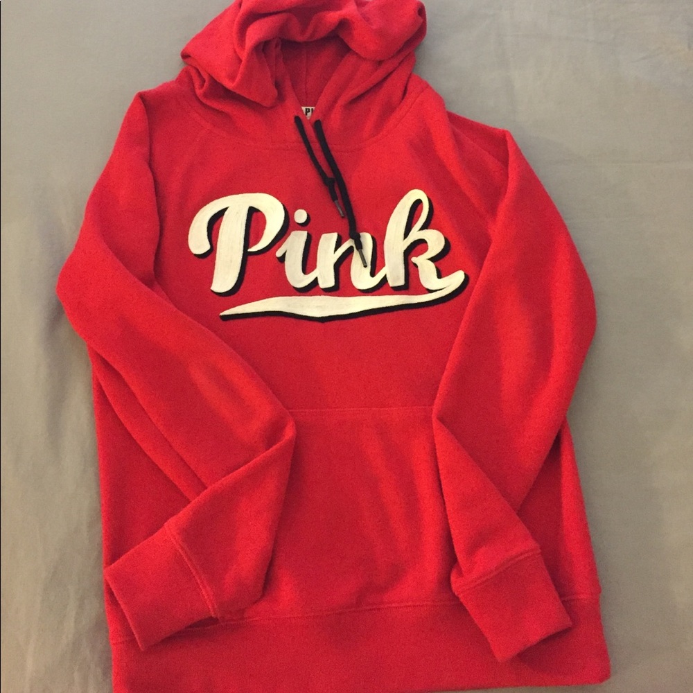 Pink hoodie