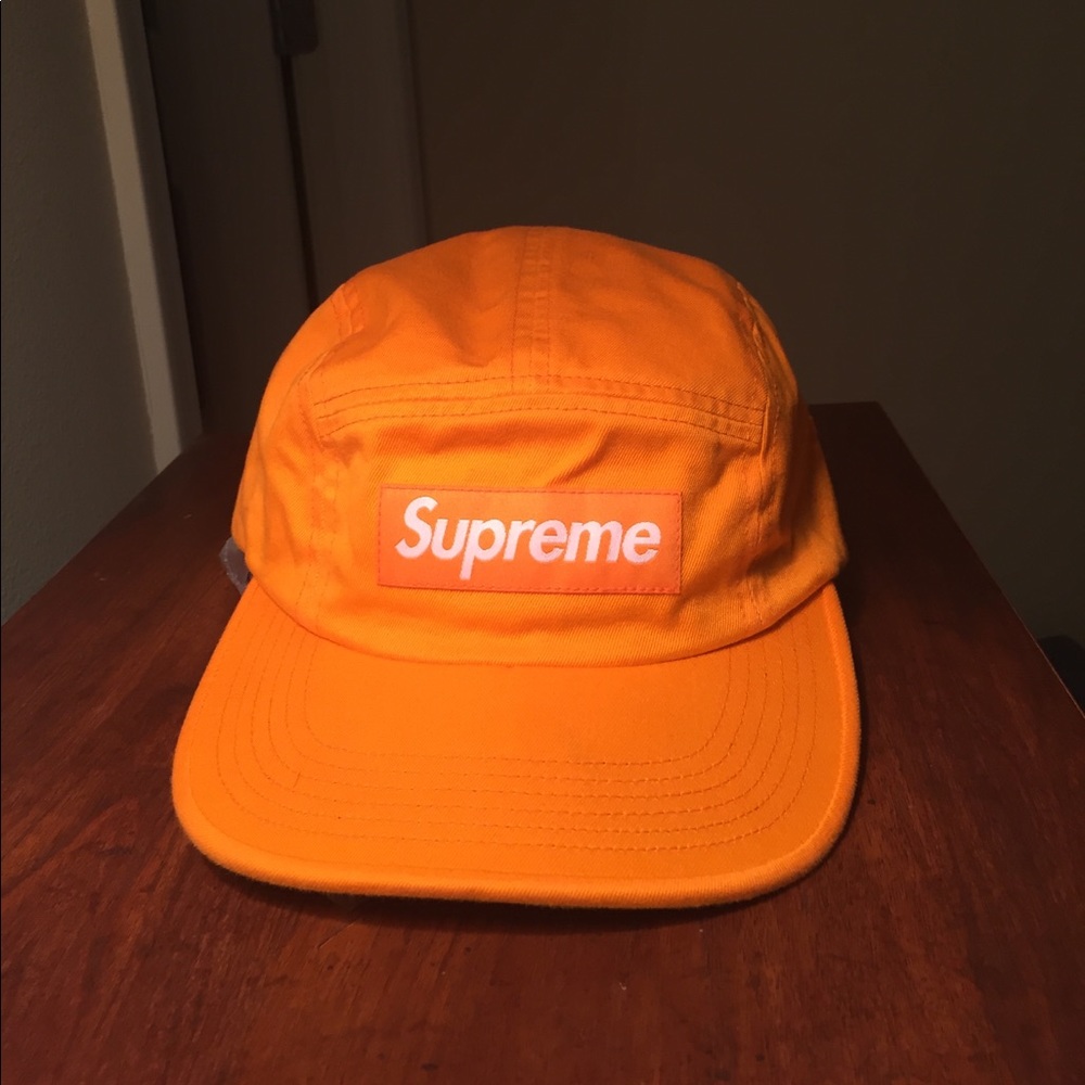 Supreme 5-Panel Box Logo hat.