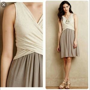 Anthropologie Amadi Crosswrap dress