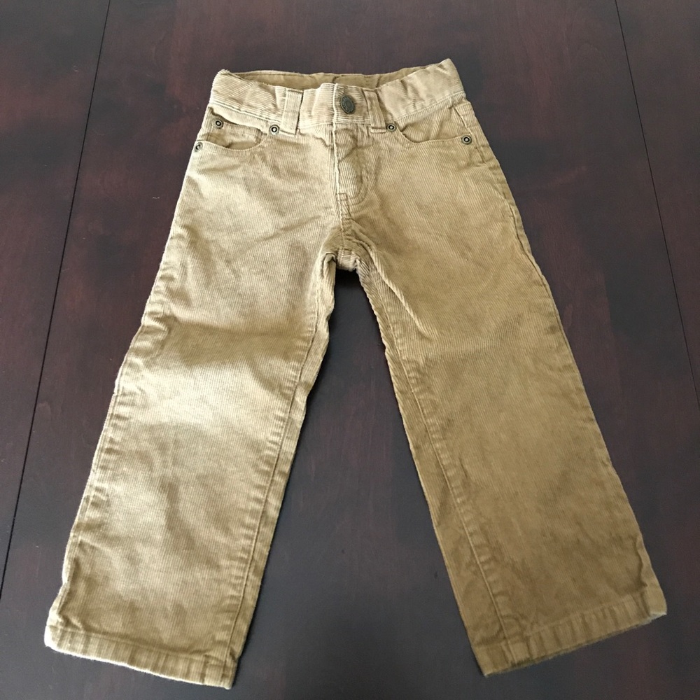 Janie and Jack corduroy toddler pants