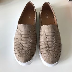 Missimo Taupe Size 6 Loafers