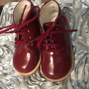 Josmo Red Patent Leather Croc Walking shoes