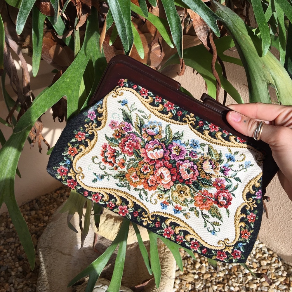 vintage clutch