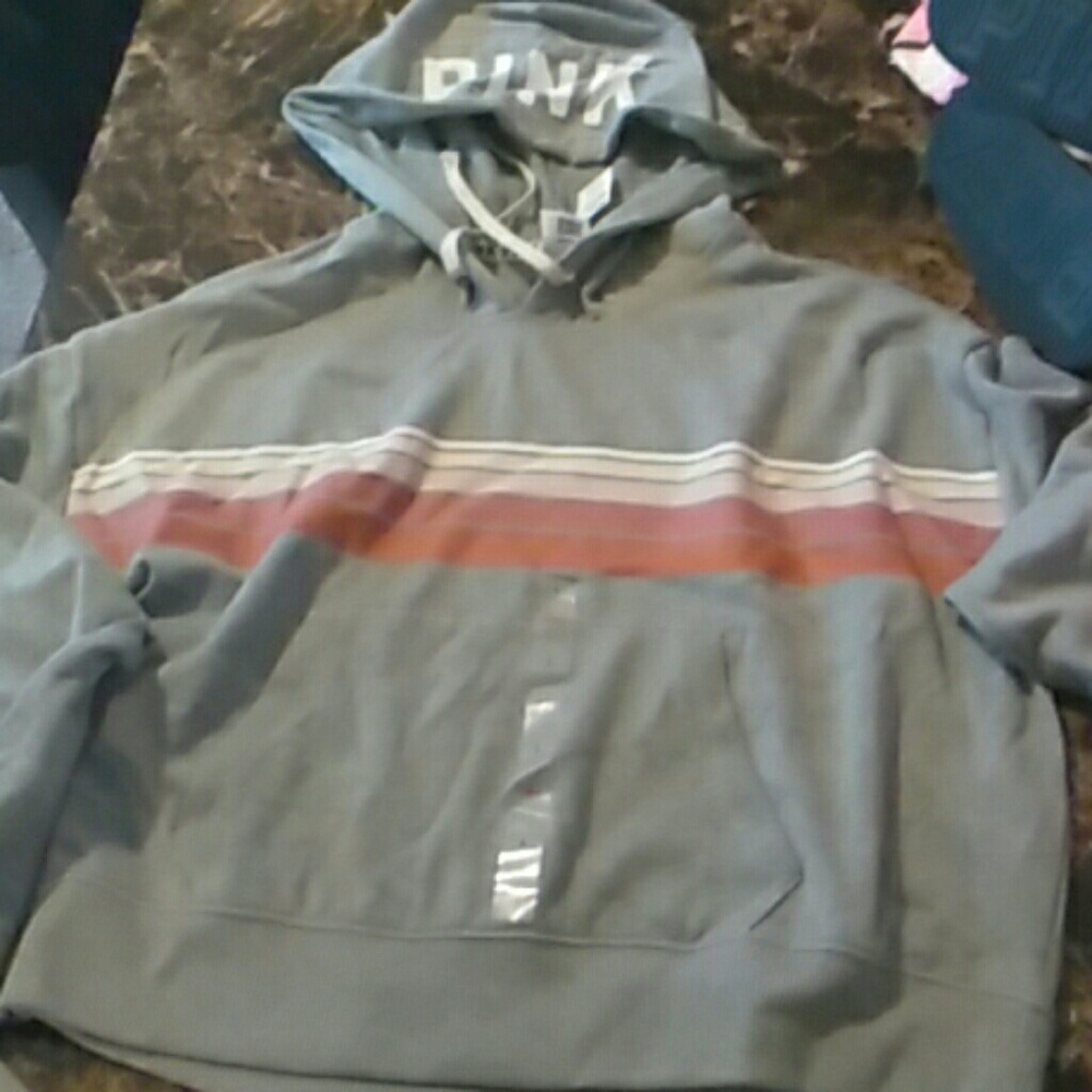 Pink hoodie