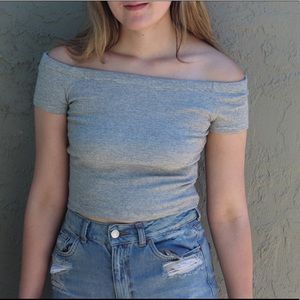 Zara off the shoulder top