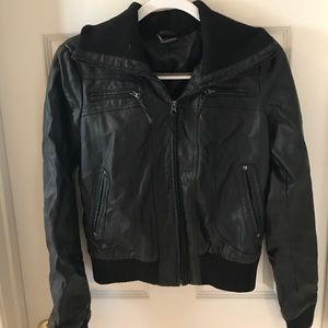 Black Bomber Jacket