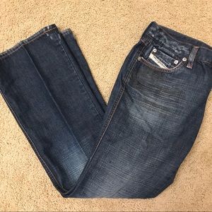 Diesel Jeans Dark Blue 30" x 29" Boot Cut Petite