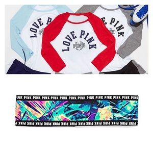 VS PINK Tee w/ Headband