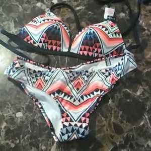 Pink bikini