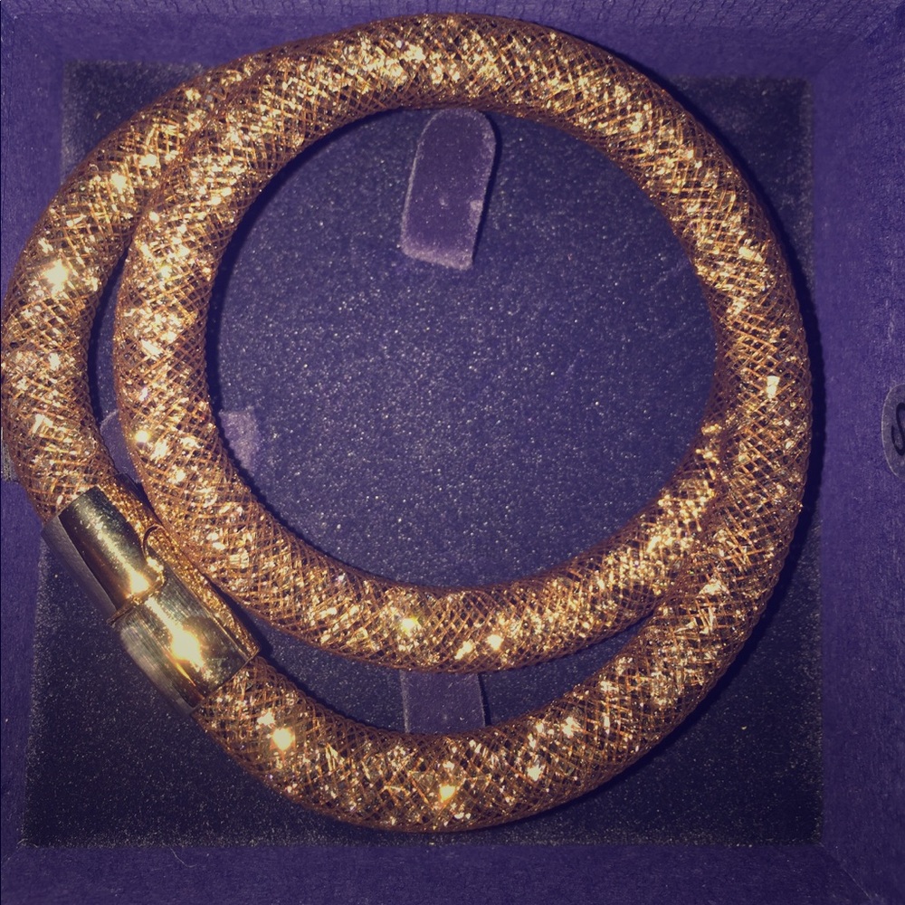 Bronze Swarovski Stardust bracelet