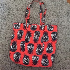 Roxy Orange Pineapple Tote
