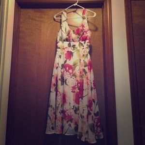 Dressbarn flowered midi dress
