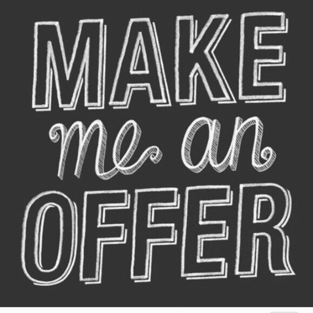 Make an offer! Bundle!