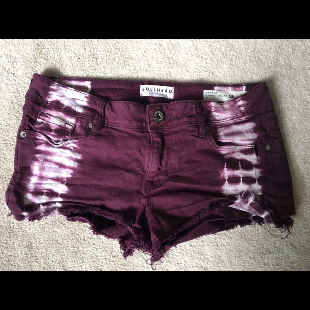 The-dyed PacSun short shorts