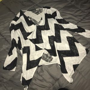 Chevron Cardigan