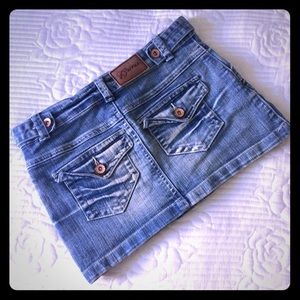 🍑Cute & sexy denim short mini skirt