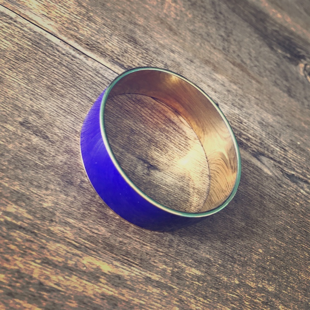 J. Crew Blue Bangle