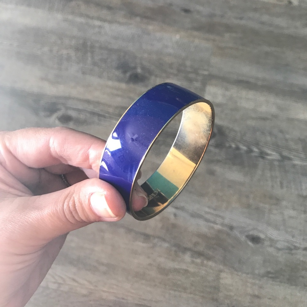 J. Crew Blue Bangle - Picture 2 of 3