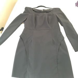 Kensie black structured dress