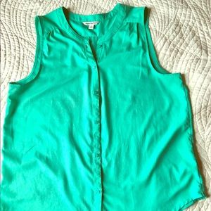 American Eagle sleeves blouse size L color teal