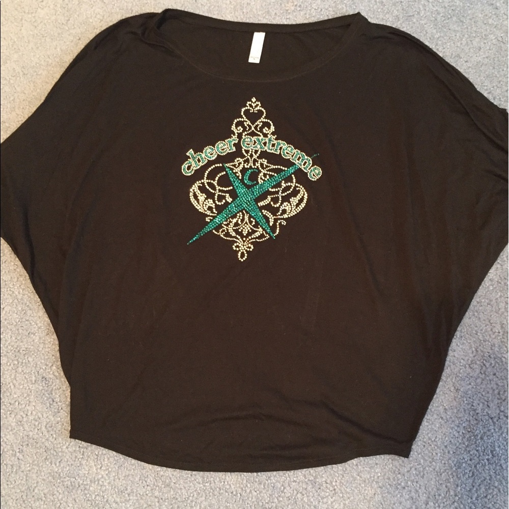 Cheer Extreme rhinestone fashion tee