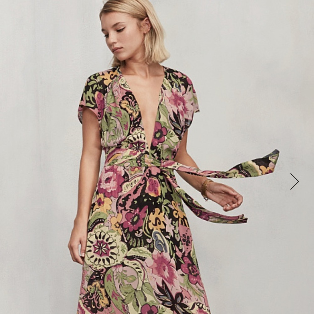 NWT REFORMATION Petite Thalia Dress: size 8P