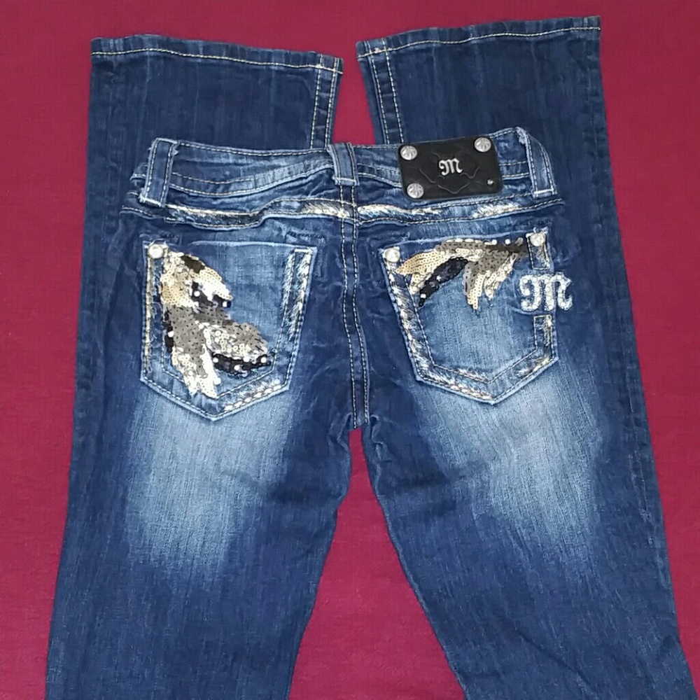Miss me jeans size 24 boot cut- super slimming!