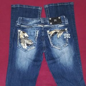 Miss me jeans size 24 boot cut- super slimming!