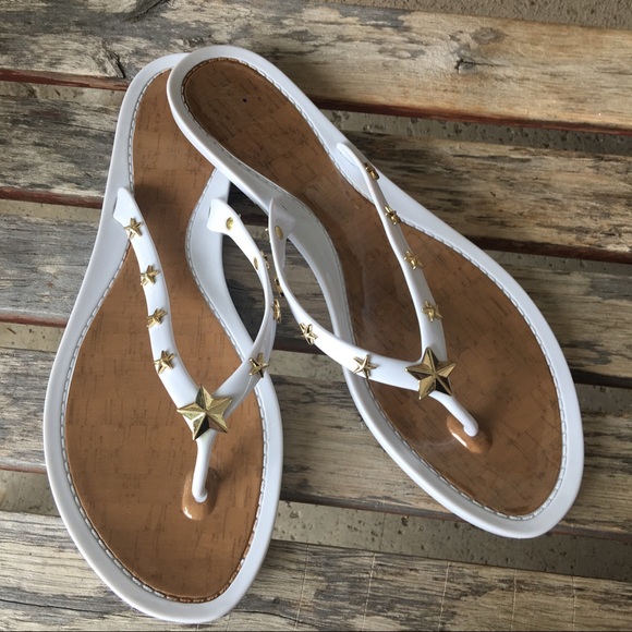 Marc Fisher Shoes - Marc Fisher Jelly star flip flops size 11