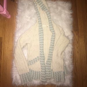 Anthropologie cable knit sweater