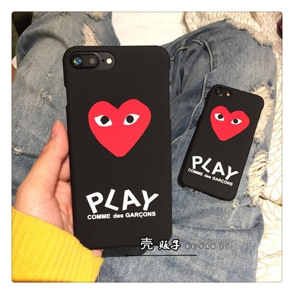 Comme des Garçons Heart iPhone 7 & plus phone case - Picture 2 of 5