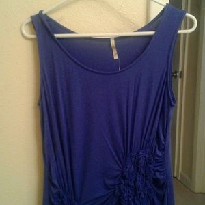 Olivia Moon Blue Ruffle Medium