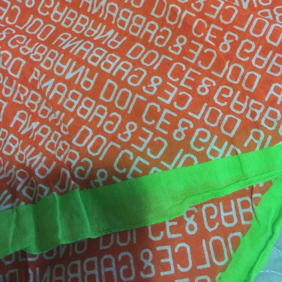 Dolce & Gabbana summer scarf