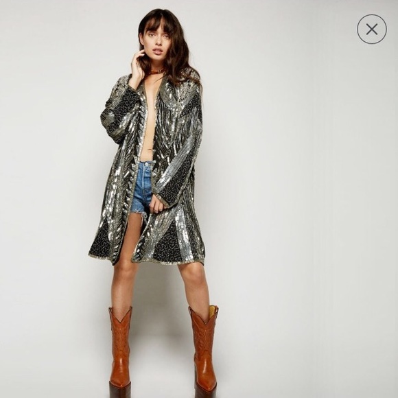 Vintage sequin cape - Picture 3 of 7