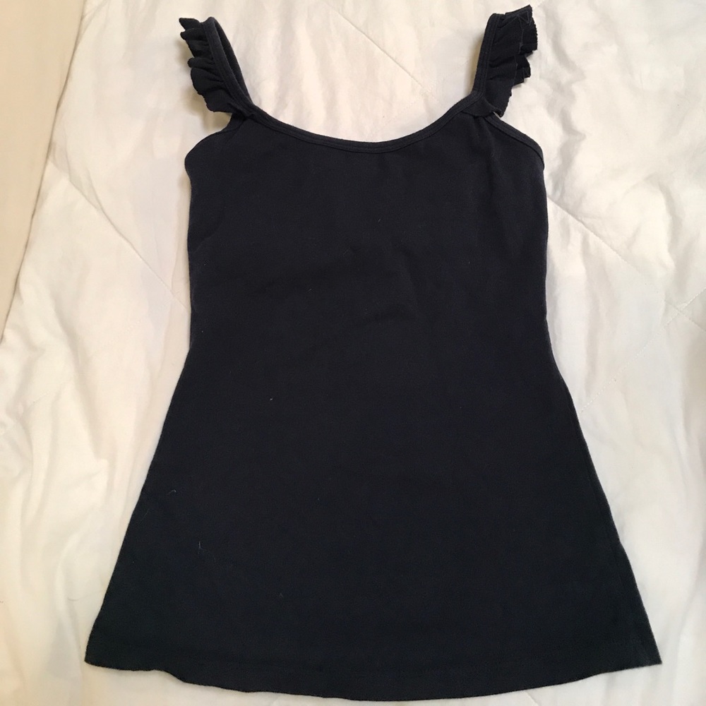 So low ruffle work out tank