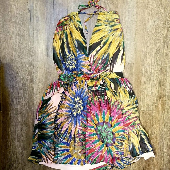 LAST 1 BEAUTIFUL SUNBURST DRESS! BACKLESS! - Picture 4 of 6