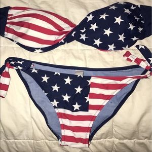 America flag bikini