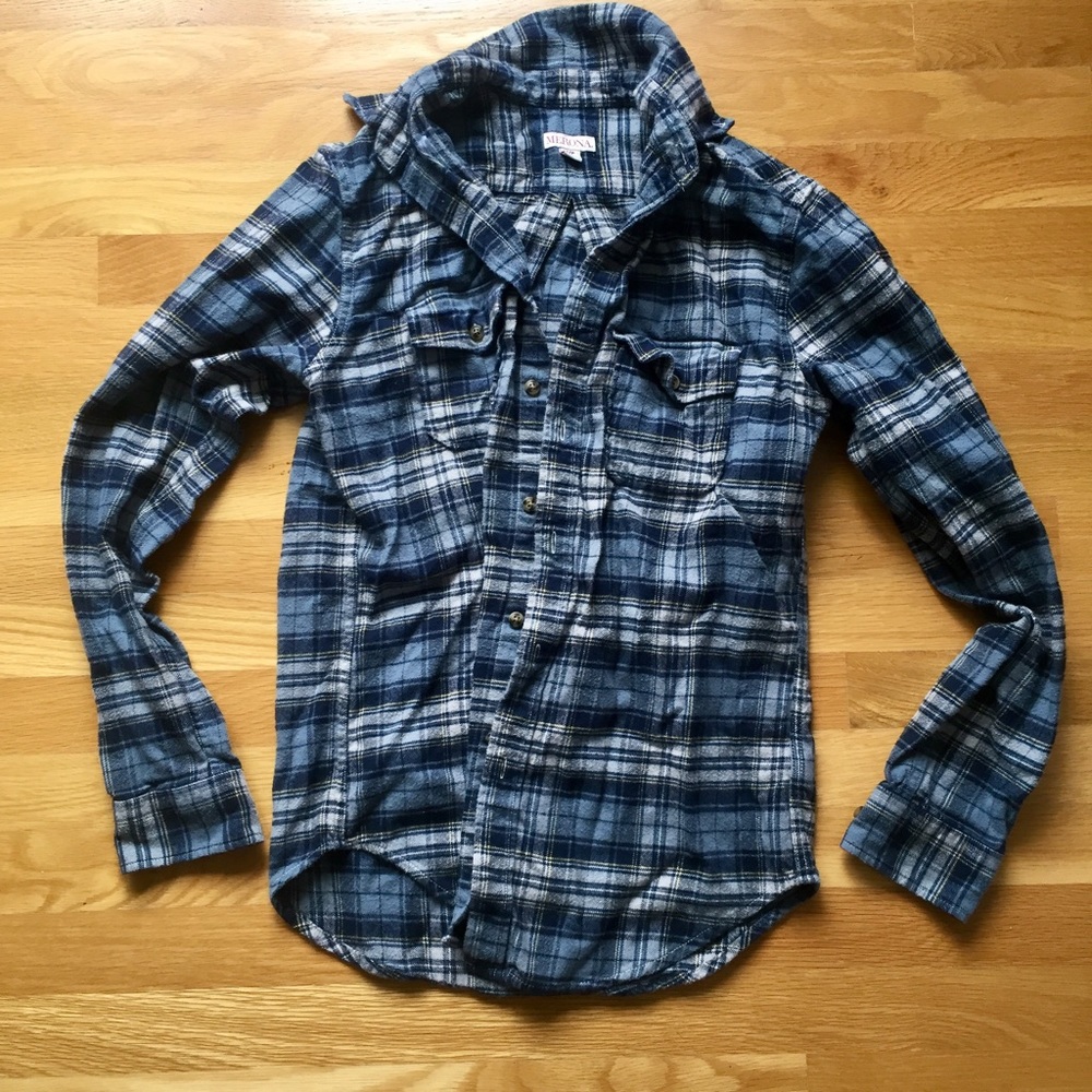 Blue Small Merona Flannel shirt